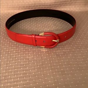 Vintage red Belt